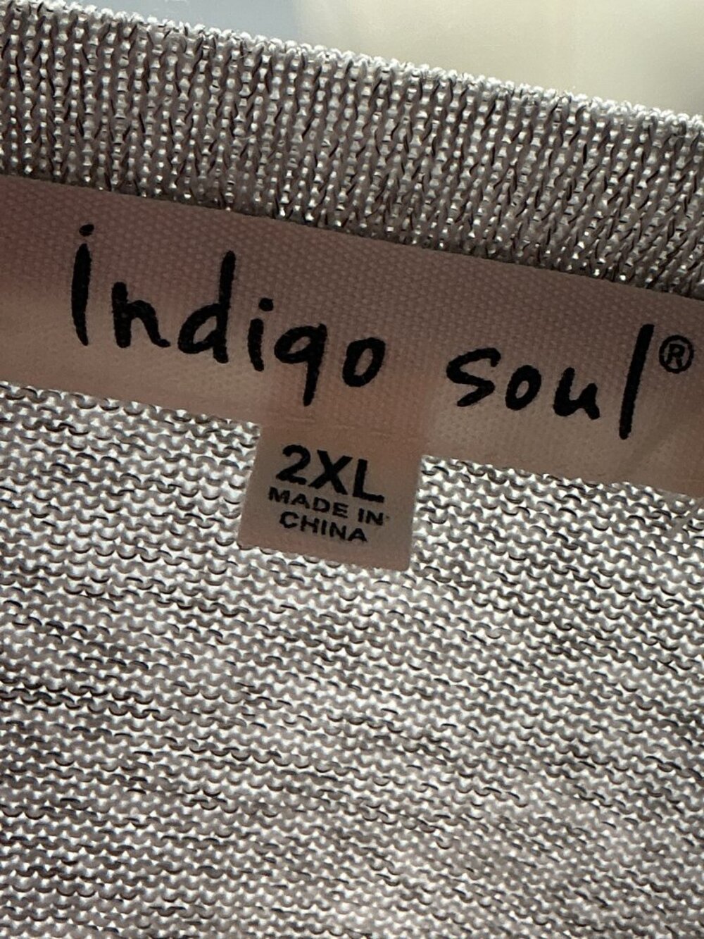 Indigo Soul 2XL Gray Patriotic Gnome Top Americana Oversized Dolman Shirt - Picture 2 of 12